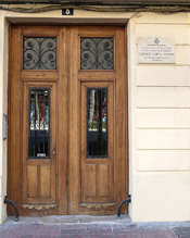 Colocación de la Placa Conmemorativa en el edificio donde nació el Maestro García Asensio