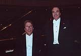 Con Agustín Serrano