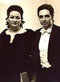 Con Montserrat Caballe