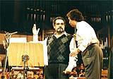 García Asensio con Placido Domingo