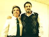 Garcia Asensio con Placido Domingo